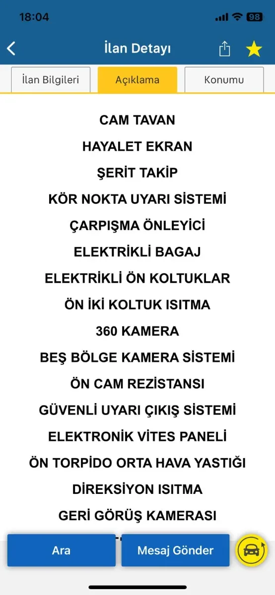 2023 model Chery Tiggo 8 Orjinal-Boya-Değişen Yok - Görsel 5